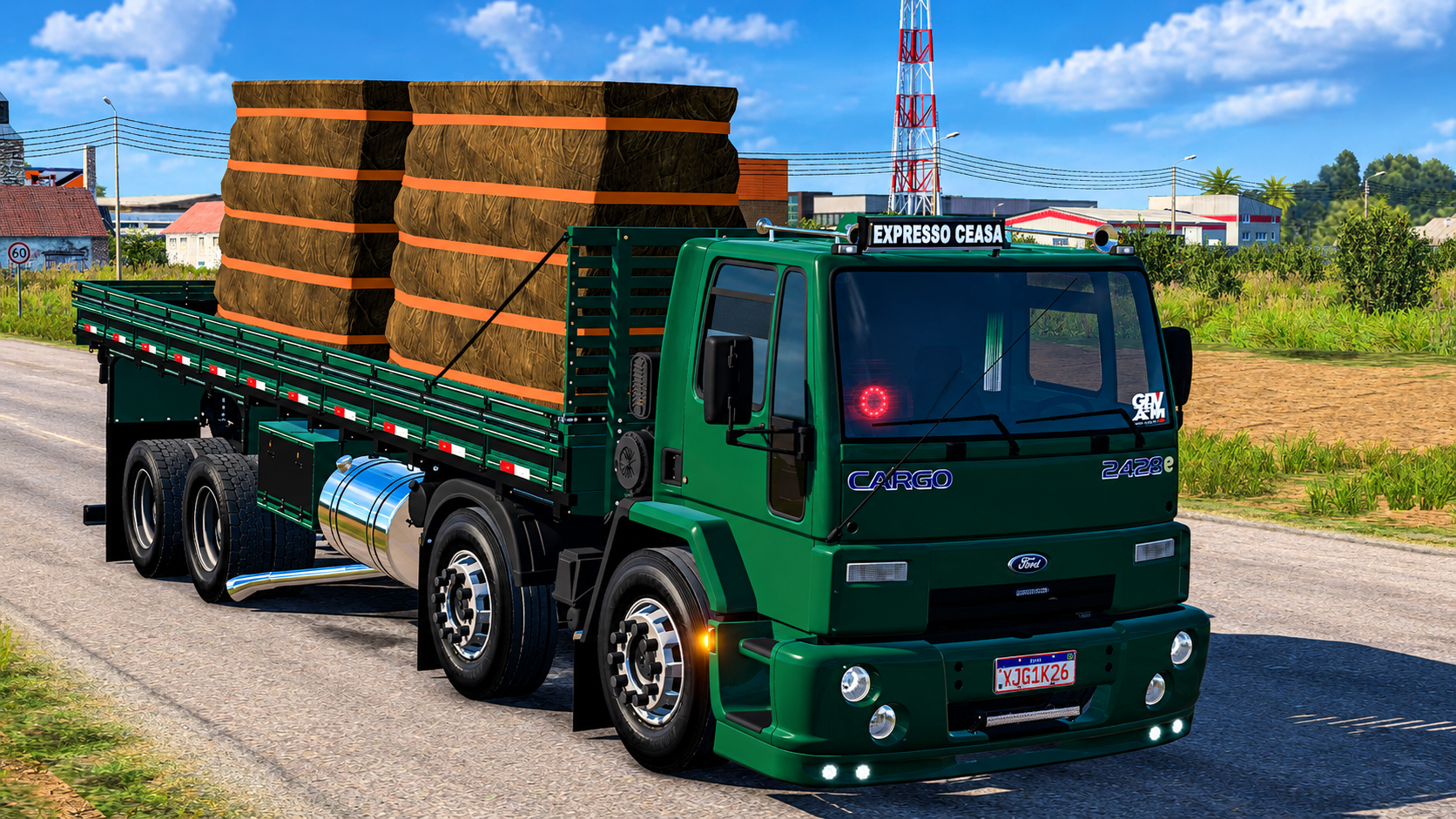 Ford Cargo 2428 8x2 v1.61/1.63 - Imagem 2