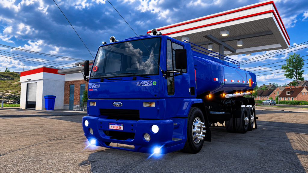 Ford Cargo 2428 6x2 v1.61/1.63