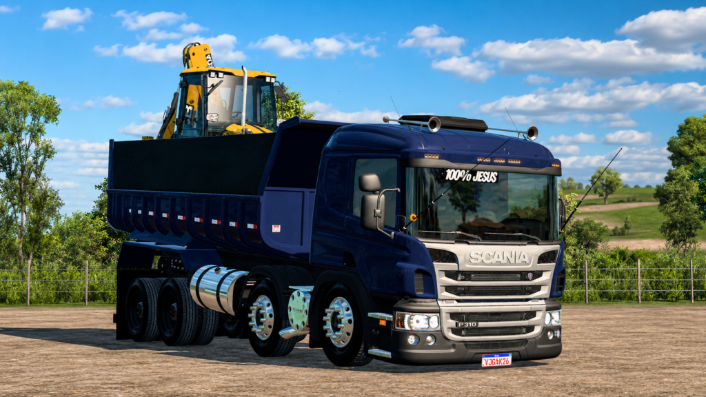 Scania P310 8x2 v1.60/1.61