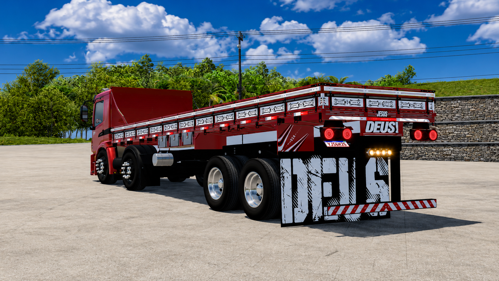 Bob 24-250 Bitruck 8×2 v1.60/1.61 - Imagem 5