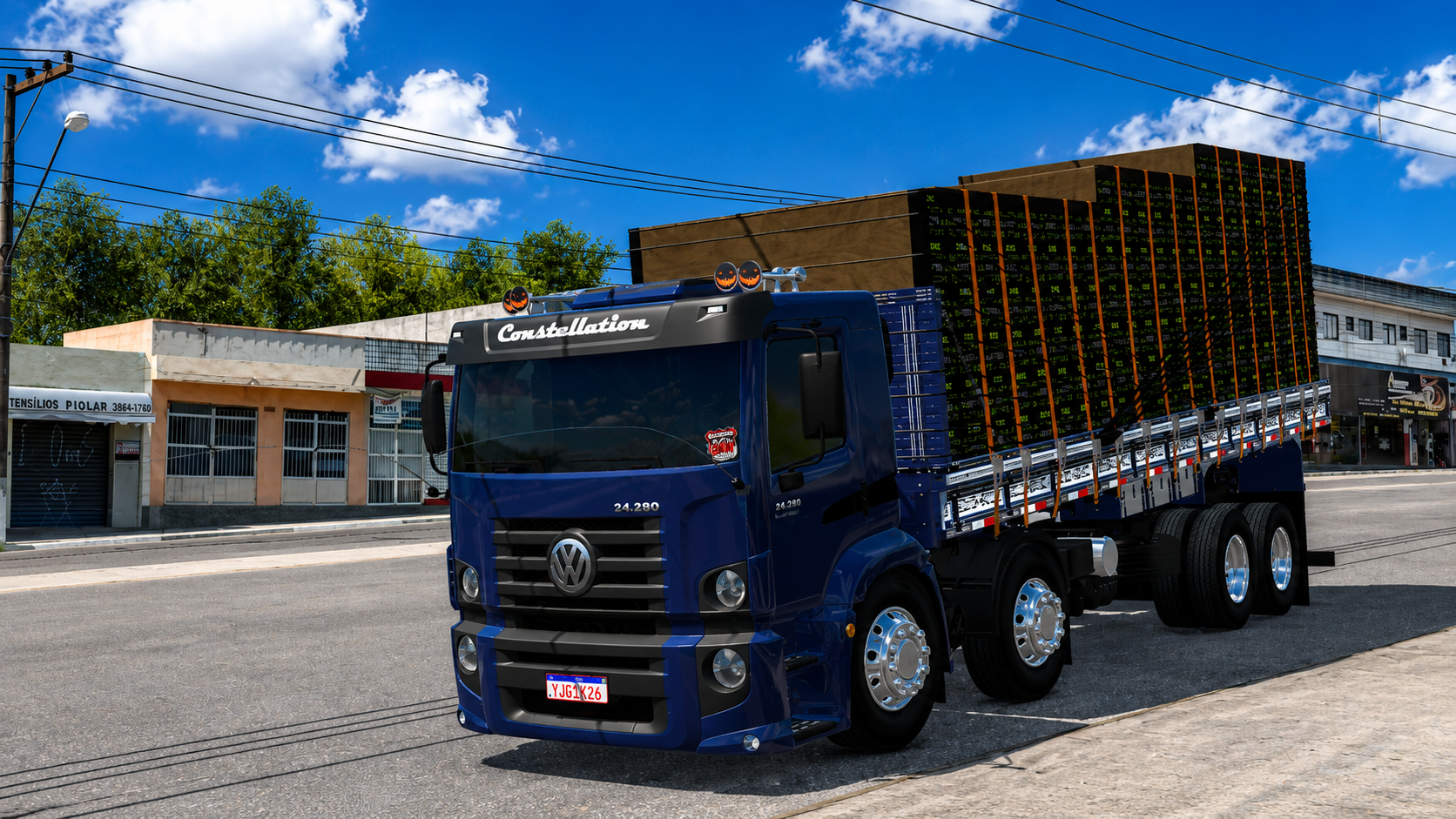 Bob 24-250 Bitruck 8×2 v1.60/1.61 - Imagem 7