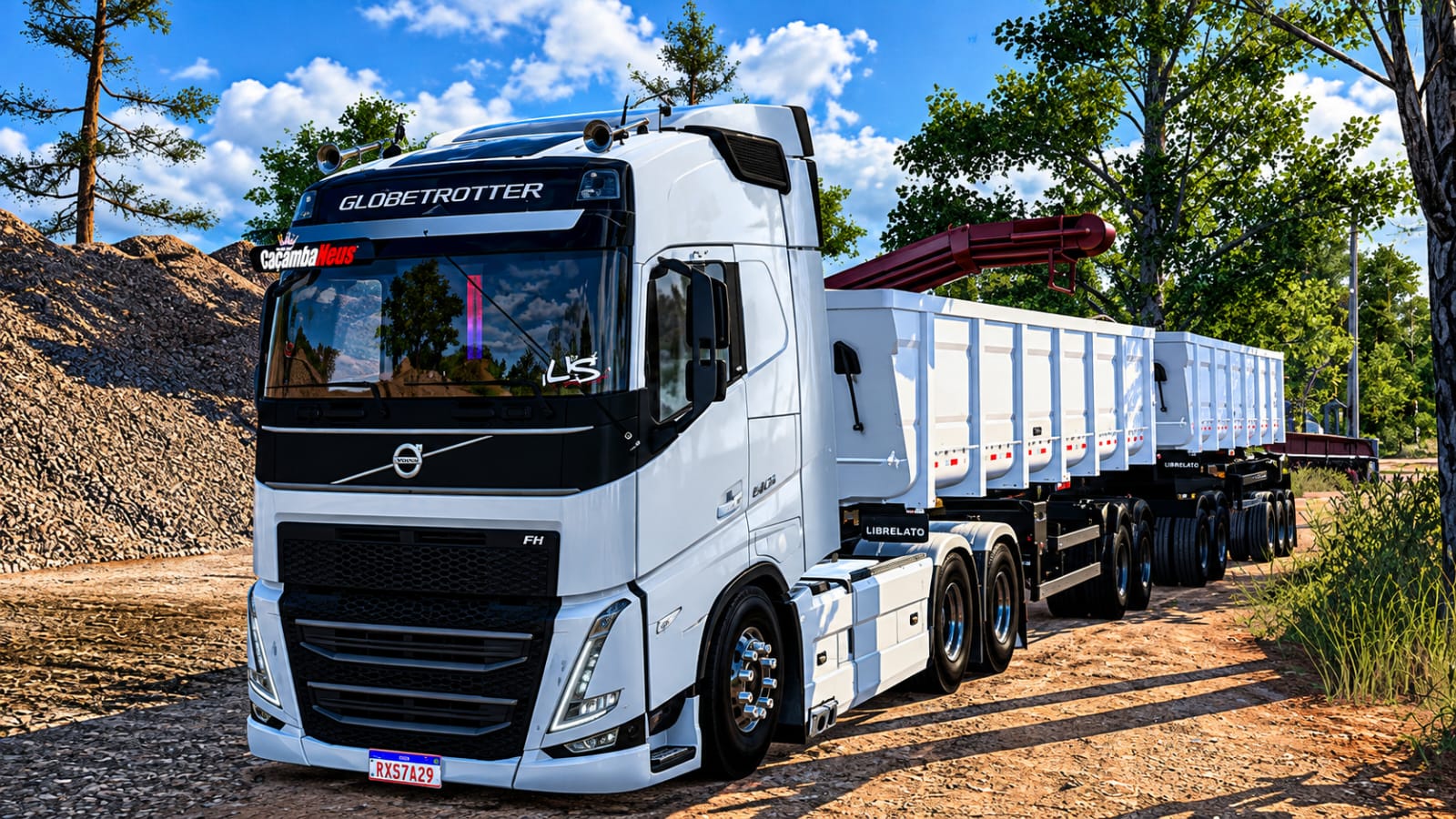 KIT Volvo FH 2021 + Rodo Caçamba Librelato v1.61/1.63 - Imagem 12