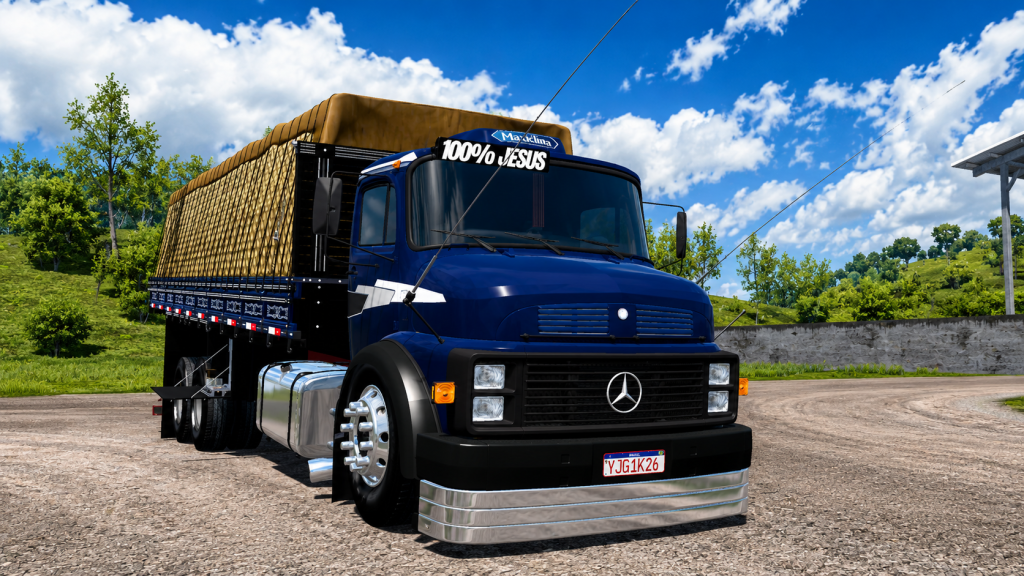 Mercedez Benz 1518 6x2 v1.60/1.61