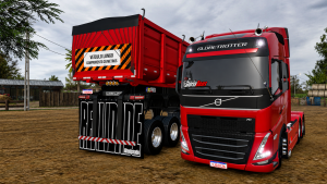 KIT Volvo FH 2021 + Rodo Caçamba Librelato v1.60/1.61