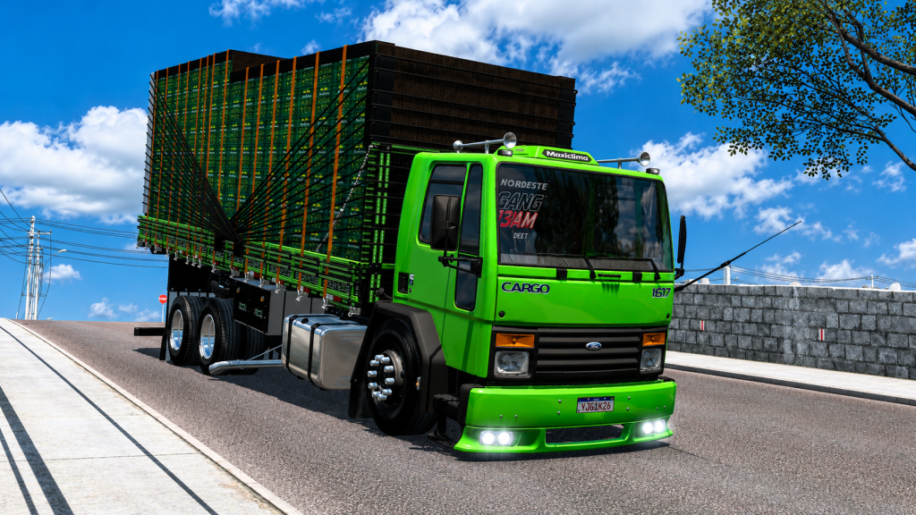 Ford Cargo 1617 6x2 v1.61/1.63