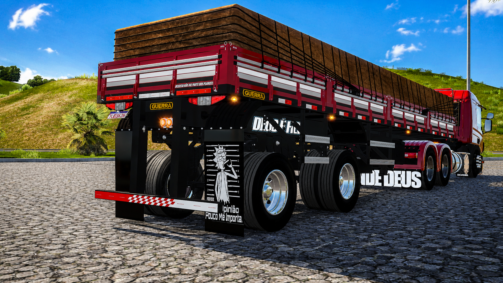 KIT Scania NTG + 2 Eixos Guerra v1.61/1.63 - Imagem 4