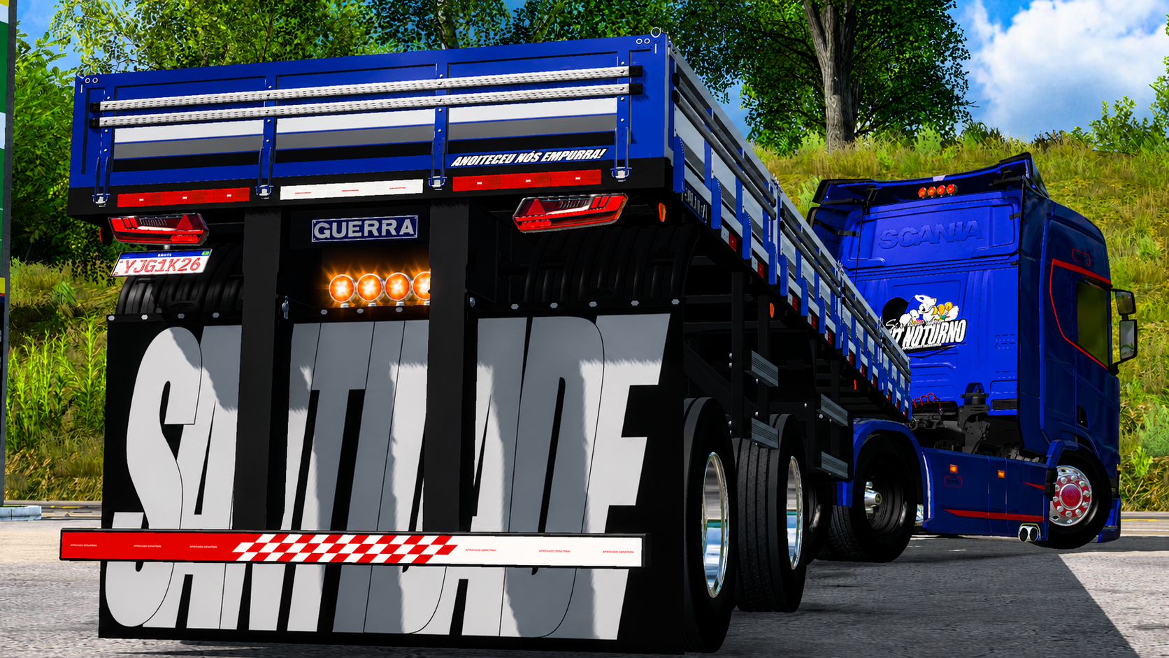 KIT Scania NTG + 2 Eixos Guerra v1.61/1.63 - Imagem 6