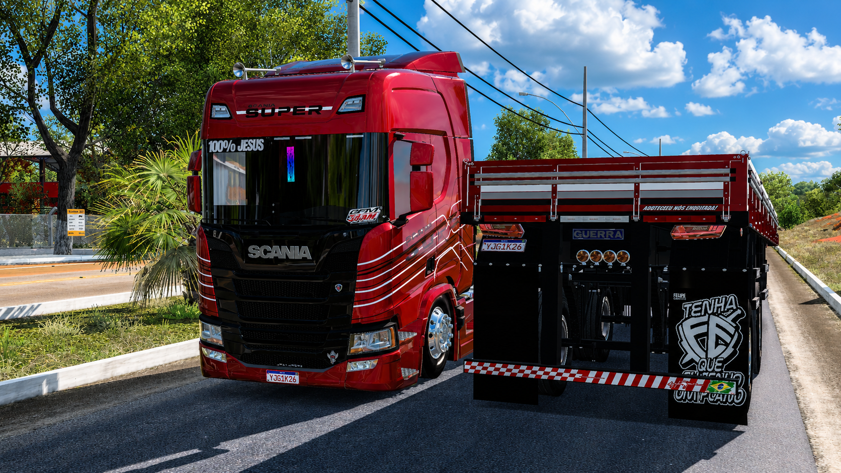 KIT Scania NTG + 2 Eixos Guerra v1.61/1.63 - Imagem 2